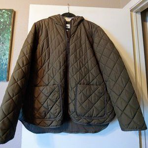 Women’s Size XL Quilted Jacket w/Hood